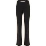 Reduzierte Schwarze MAC Jeans Bundfaltenhosen mit Reißverschluss aus Jersey für Damen Größe S 