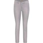 Silbergraue MAC Jeans Dream 7/8-Hosen für Damen 