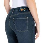 MAC Jeans Dream Slim Fit Jeans mit Reißverschluss aus Denim für Damen Größe XXL Weite 30 