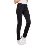 Schwarze Bestickte MAC Jeans Dream Jeans mit Stickerei mit Reißverschluss aus Denim für Damen Größe XS Weite 32 