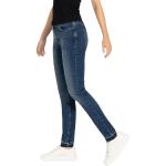 Blaue MAC Jeans Dream Skinny Jeans aus Denim für Damen Größe M Weite 40 