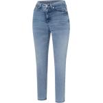 Blaue Casual MAC Jeans Dream Ankle-Jeans aus Denim für Damen 