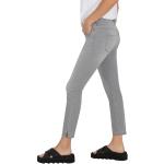 Hellgraue MAC Jeans Dream Summer Slim Fit Jeans aus Denim für Damen Größe XXL Weite 40 für den für den Sommer 