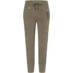 Olivgrüne Casual MAC Jeans 7/8-Hosen für Damen 
