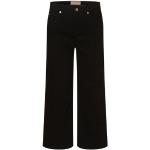 Schwarze Unifarbene MAC Jeans Freizeithosen für Damen 