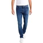Blaue MAC Jeans Arne 5-Pocket Jeans aus Denim für Herren Weite 35 