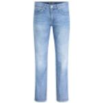 Blaue MAC Jeans Arne 5-Pocket Jeans aus Denim für Herren 