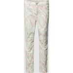 Pinke MAC Jeans Dream Summer 5-Pocket Hosen aus Baumwollmischung für Damen Größe XXL Weite 40 