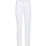 Reduzierte Weiße MAC Jeans Angela Bio Damenjeans aus Denim Größe XS 