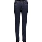 Reduzierte Blaue MAC Jeans Slim Fit Jeans aus Denim für Damen Weite 34 
