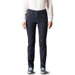 Reduzierte Blaue MAC Jeans Straight Leg Jeans aus Denim für Damen Weite 42 