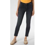Reduzierte Blaue Unifarbene MAC Jeans Slim Fit Jeans aus Denim für Damen Größe XS Weite 44 