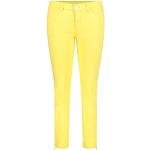 Reduzierte Gelbe MAC Jeans Dream 5-Pocket Jeans aus Denim für Damen Weite 36 