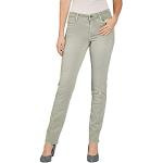 Reduzierte Grüne MAC Jeans Dream Straight Leg Jeans aus Denim für Damen Weite 32 