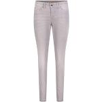 Reduzierte Graue MAC Jeans Dream Skinny Jeans aus Denim für Damen Weite 40 