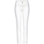 Weiße MAC Jeans Dream Slim Fit Jeans aus Denim für Damen Größe XS 