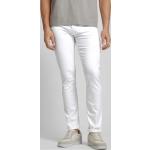 Weiße MAC Jeans Arne Straight Leg Jeans aus Baumwollmischung für Herren Weite 34, Länge 34 