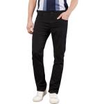 Reduzierte Schwarze Bestickte MAC Jeans Jogn Jeans Jeans mit Stickerei mit Reißverschluss aus Kunstfaser für Herren Größe XXL Weite 30 