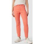 Rote Unifarbene MAC Jeans Dream Summer Ankle-Jeans aus Baumwollmischung für Damen Größe S Weite 38, Länge 28 