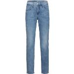 Reduzierte Blaue MAC Jeans Slim Fit Jeans aus Baumwolle für Damen Größe XS Weite 44, Länge 28 