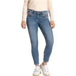 Blaue MAC Jeans Slim Fit Jeans aus Denim für Damen Größe XXL 