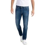Blaue MAC Jeans Slim Fit Jeans aus Denim für Herren Größe XXL Weite 32, Länge 30 