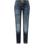 Blaue Sexy MAC Jeans Slim Fit Jeans aus Denim für Damen Größe L 