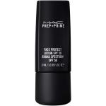 Cremefarbene Ölfreie MAC Prep + Prime Face Protect Primers & Bases 30 ml LSF 50 für  alle Hauttypen für Damen 