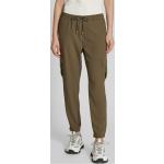 Olivgrüne Unifarbene MAC Jeans Freizeithosen aus Polyester für Damen Größe XS Weite 34 