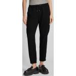 Schwarze Unifarbene MAC Jeans Freizeithosen aus Polyester für Damen Größe M Weite 40 