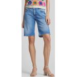 Dunkelblaue MAC Jeans Jeans-Shorts aus Baumwollmischung für Damen Größe M für den für den Sommer 