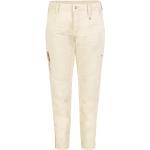 Beige Casual MAC Jeans Stoffhosen mit Reißverschluss für Damen 