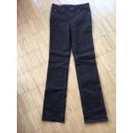 Dunkelbraune MAC Jeans Capri-Jeans aus Baumwolle für Damen 