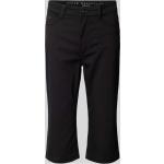 Schwarze MAC Jeans Dream Damenbermudas aus Baumwollmischung Größe M 