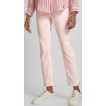 Pinke Unifarbene MAC Jeans Dream Summer 5-Pocket Hosen aus Baumwollmischung für Damen Größe M Weite 40, Länge 28 