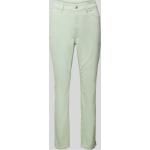 Mintgrüne Unifarbene MAC Jeans Dream Summer 7/8-Hosen aus Baumwollmischung für Damen Größe XXL Weite 42 