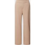 Kamelbraune Loose Fit MAC Jeans Stoffhosen aus Polyester für Damen Größe M 