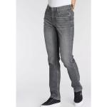 MAC Stretch-Jeans »Angela« Schmal geschnitten, grau, 30, summer light grey used