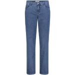 Blaue MAC Mode Gracia Stretch-Jeans aus Baumwolle für Damen Weite 44 