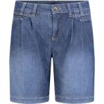 Blaue MAC Jeans Jeans-Shorts aus Denim für Damen Größe XL für den für den Sommer 