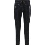 Reduzierte Anthrazitfarbene Unifarbene Casual MAC Jeans Cordhosen aus Baumwolle für Damen Größe S für den für den Herbst 