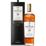 Schottische Macallan Whiskys & Whiskeys für 18 Jahre Sherry cask Speyside 