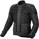 Macna Fluent Motorrad Textiljacke, schwarz, Größe 2XL