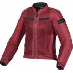 Macna Velotura Damen Motorrad Textiljacke, rot, Größe L