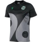 Macron Hannover 96 Trainingsshirt Run schwarz/grau (Gr. L)