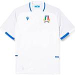 Macron Merchandising ufficiale Trikot Away Italia Rugby 2021/22, blau, L