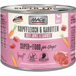 6 x MAC's Dog - 200 g - Kopffleisch & Karotten