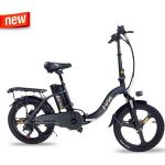 Madat E-Bike »AYDA«, 7 Gang, Kettenschaltung, Heckmotor 250,00 W, (Packung), schwarz, schwarz