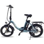 Madat E-Bike »AYDA«, 7 Gang, Kettenschaltung, Heckmotor 250,00 W, (Packung), blau, blau