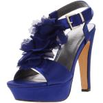 Blaue Steve Madden Pfennigabsatz High Heels & Stiletto-Pumps aus Stoff für Damen Größe 42 